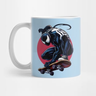 Unleash the Edge: Captivating Anti-Hero Skateboard Art Prints for a Modern and Rebellious Ride! Mug